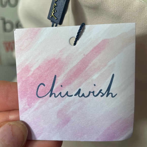 Chickwish strapless ruffle dress cream new with tags - Picture 6 of 13